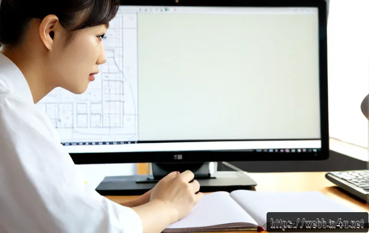 Home 17 웹디자인 자격증 독학 성공 사례 - Photorealistic home study success scene, a focused young adult web design learner at a tidy desk rev...